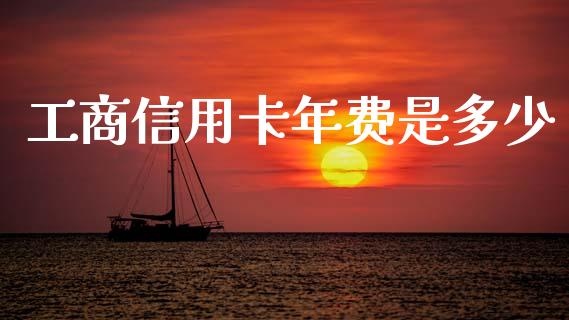 工商信用卡年费是多少_https://www.fcdydaikuan.com_恒生指数直播室_第1张