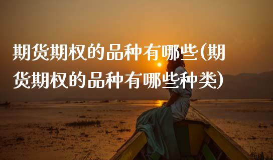 期货期权的品种有哪些(期货期权的品种有哪些种类)_https://www.fcdydaikuan.com_黄金期货直播_第1张
