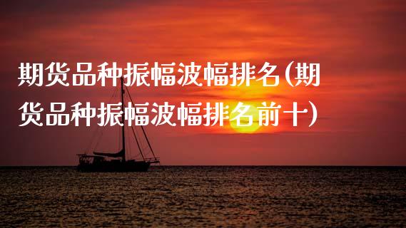 期货品种振幅波幅排名(期货品种振幅波幅排名前十)_https://www.fcdydaikuan.com_德指期货直播_第1张