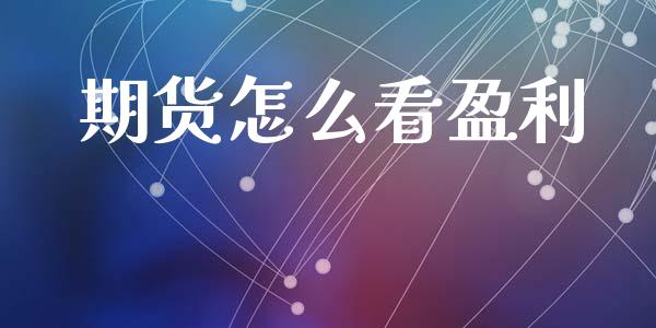 期货怎么看盈利_https://www.fcdydaikuan.com_恒指期货直播_第1张