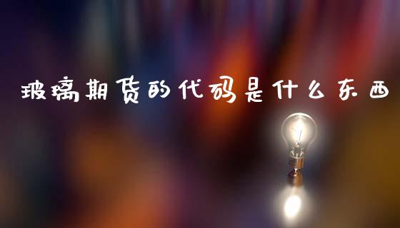 玻璃期货的代码是什么东西_https://www.fcdydaikuan.com_恒生指数直播室_第1张