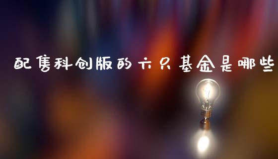 配售科创版的六只基金是哪些_https://www.fcdydaikuan.com_恒生指数直播室_第1张