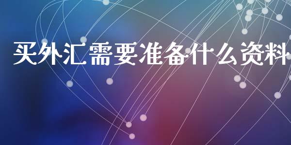 买外汇需要准备什么资料_https://www.fcdydaikuan.com_恒生指数直播室_第1张