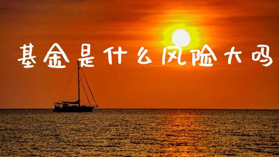 基金是什么风险大吗_https://www.fcdydaikuan.com_黄金期货直播_第1张