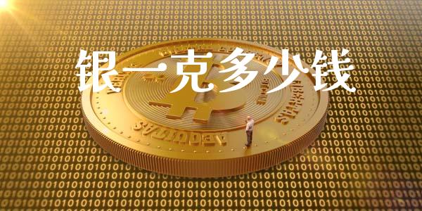 银一克多少钱_https://www.fcdydaikuan.com_恒指期货直播_第1张