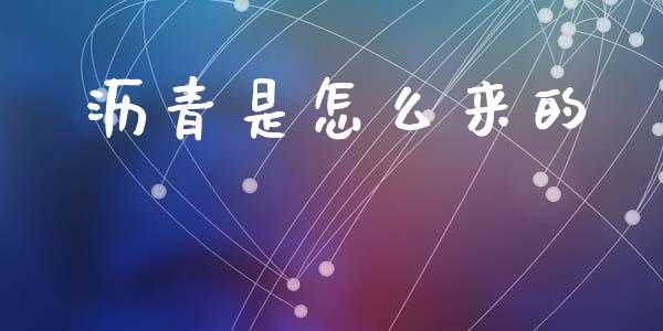 沥青是怎么来的_https://www.fcdydaikuan.com_黄金期货直播_第1张