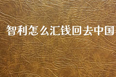 智利怎么汇钱回去中国_https://www.fcdydaikuan.com_黄金期货直播_第1张