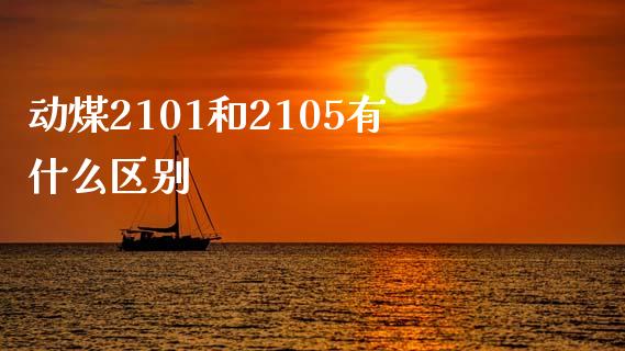 动煤2101和2105有什么区别_https://www.fcdydaikuan.com_德指期货直播_第1张