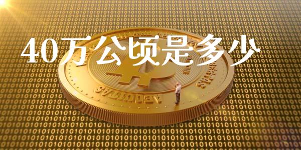40万公顷是多少_https://www.fcdydaikuan.com_德指期货直播_第1张