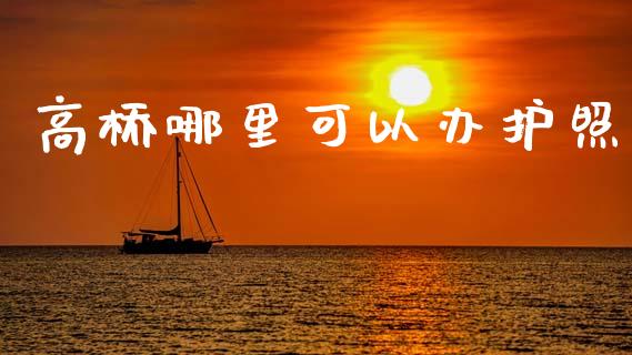 高桥哪里可以办护照_https://www.fcdydaikuan.com_恒指期货直播_第1张