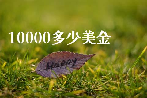 10000多少美金_https://www.fcdydaikuan.com_恒指期货直播_第1张