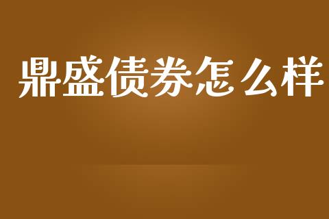鼎盛债券怎么样_https://www.fcdydaikuan.com_黄金期货直播_第1张