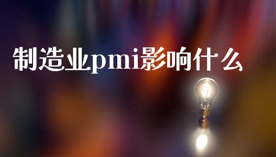 制造业pmi影响什么_https://www.fcdydaikuan.com_恒生指数直播室_第1张