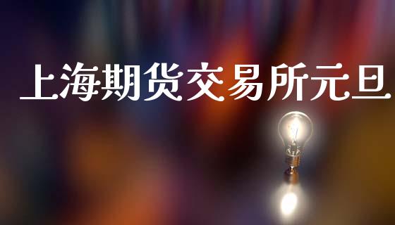 上海期货交易所元旦_https://www.fcdydaikuan.com_黄金期货直播_第1张