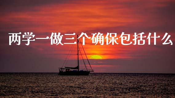 两学一做三个确保包括什么_https://www.fcdydaikuan.com_恒生指数直播室_第1张