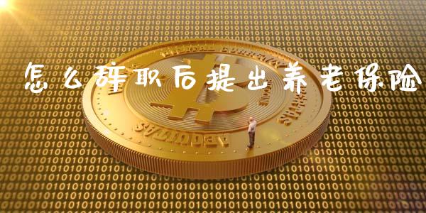怎么辞职后提出养老保险_https://www.fcdydaikuan.com_恒生指数直播室_第1张