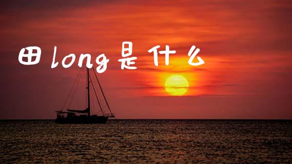 田long是什么_https://www.fcdydaikuan.com_德指期货直播_第1张