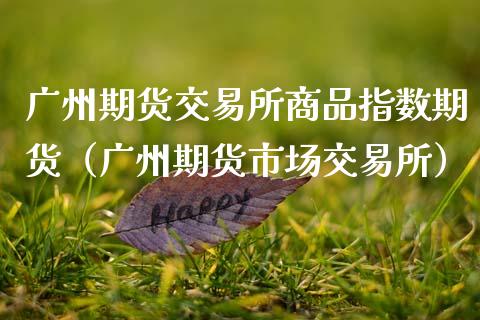 广州期货交易所商品指数期货（广州期货市场交易所）_https://www.fcdydaikuan.com_恒生指数直播室_第1张