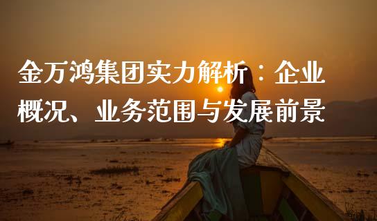 金万鸿集团实力解析：企业概况、业务范围与发展前景_https://www.fcdydaikuan.com_德指期货直播_第1张