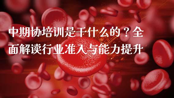 中期协培训是干什么的？全面解读行业准入与能力提升_https://www.fcdydaikuan.com_恒生指数直播室_第1张