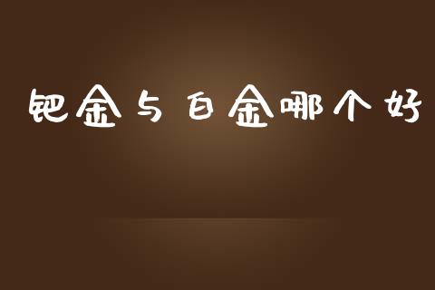 钯金与白金哪个好_https://www.fcdydaikuan.com_恒指期货直播_第1张