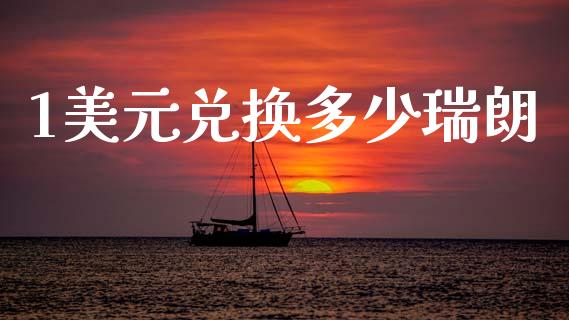 1美元兑换多少瑞朗_https://www.fcdydaikuan.com_黄金期货直播_第1张