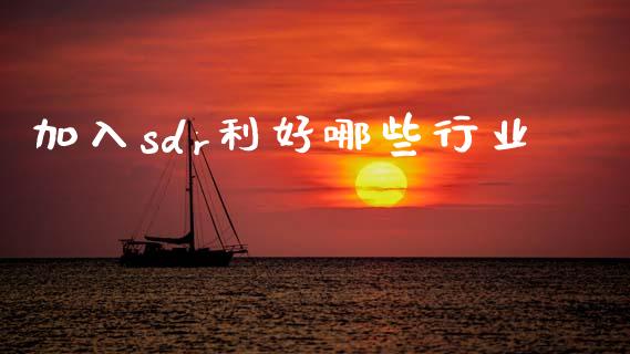 加入sdr利好哪些行业_https://www.fcdydaikuan.com_恒生指数直播室_第1张