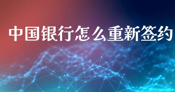 中国银行怎么重新签约_https://www.fcdydaikuan.com_黄金期货直播_第1张