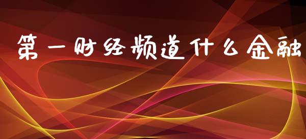 第一财经频道什么金融_https://www.fcdydaikuan.com_恒指期货直播_第1张