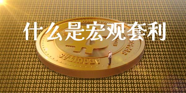 什么是宏观套利_https://www.fcdydaikuan.com_恒生指数直播室_第1张