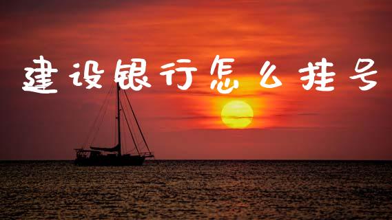 建设银行怎么挂号_https://www.fcdydaikuan.com_恒生指数直播室_第1张