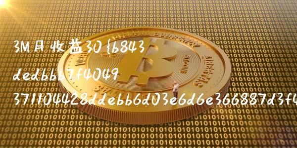 3M月收益30%怎么玩_https://www.fcdydaikuan.com_德指期货直播_第1张