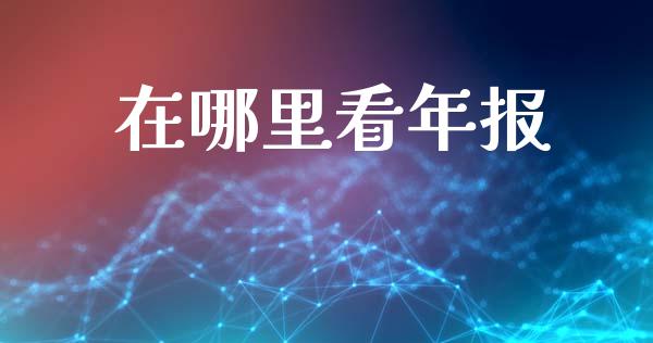 在哪里看年报_https://www.fcdydaikuan.com_恒指期货直播_第1张