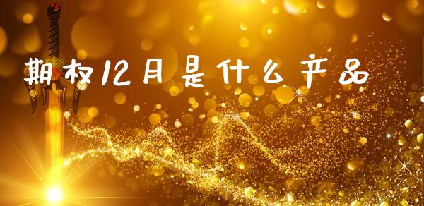 期权12月是什么产品_https://www.fcdydaikuan.com_恒指期货直播_第1张