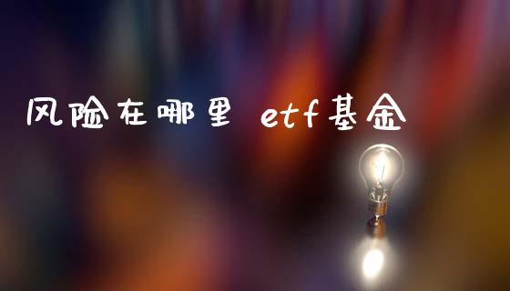 风险在哪里 etf基金_https://www.fcdydaikuan.com_恒生指数直播室_第1张