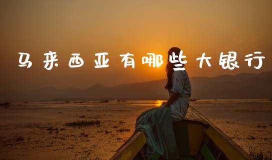 马来西亚有哪些大银行_https://www.fcdydaikuan.com_恒指期货直播_第1张