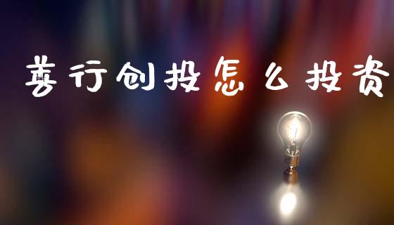善行创投怎么投资_https://www.fcdydaikuan.com_恒生指数直播室_第1张