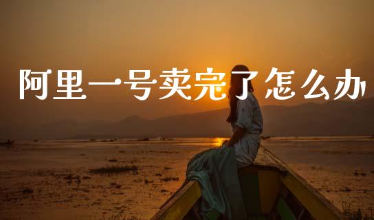阿里一号卖完了怎么办_https://www.fcdydaikuan.com_黄金期货直播_第1张