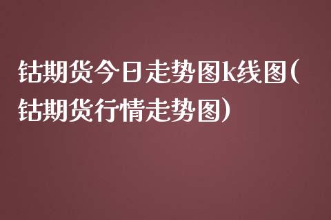 钴期货今日走势图k线图(钴期货行情走势图)_https://www.fcdydaikuan.com_黄金期货直播_第1张