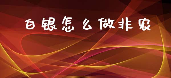 白银怎么做非农_https://www.fcdydaikuan.com_黄金期货直播_第1张