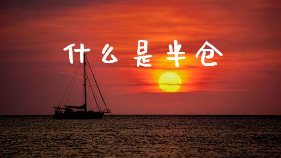什么是半仓_https://www.fcdydaikuan.com_恒指期货直播_第1张