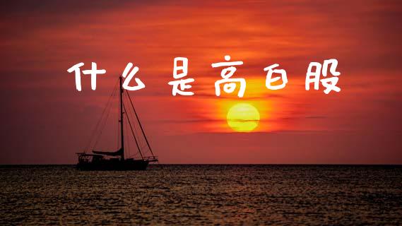 什么是高白股_https://www.fcdydaikuan.com_德指期货直播_第1张