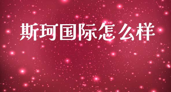 斯珂国际怎么样_https://www.fcdydaikuan.com_德指期货直播_第1张