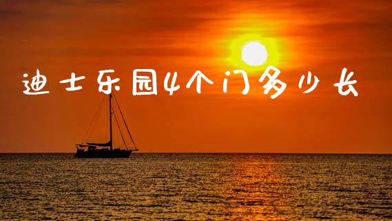 迪士乐园4个门多少长_https://www.fcdydaikuan.com_德指期货直播_第1张