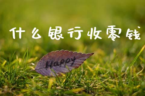 什么银行收零钱_https://www.fcdydaikuan.com_恒指期货直播_第1张