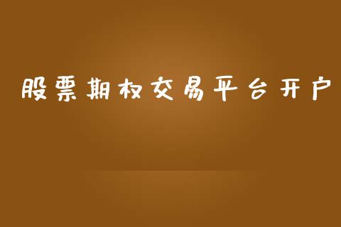 股票期权交易平台开户_https://www.fcdydaikuan.com_德指期货直播_第1张