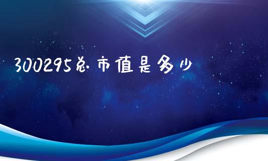 300295总市值是多少_https://www.fcdydaikuan.com_德指期货直播_第1张