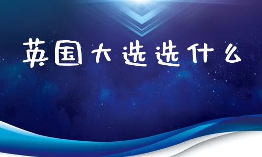 英国大选选什么_https://www.fcdydaikuan.com_恒生指数直播室_第1张