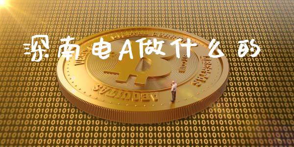 深南电A做什么的_https://www.fcdydaikuan.com_恒生指数直播室_第1张
