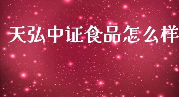 天弘中证食品怎么样_https://www.fcdydaikuan.com_恒生指数直播室_第1张